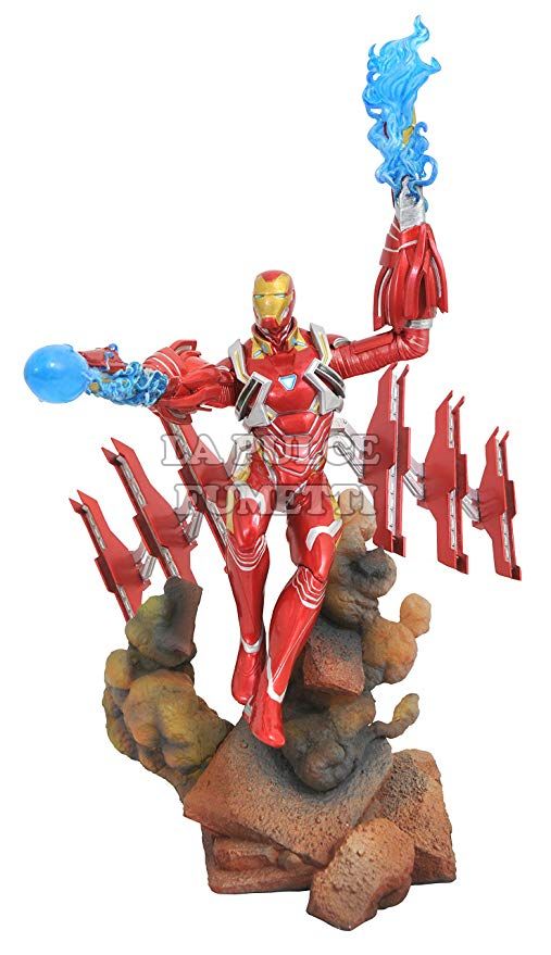 MARVEL GALLERY - AVENGERS INFINITY WAR : IRON MAN MARK 50 PVC DIORAMA 25 CM